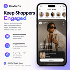 StoryTap Pro — Shoppable Stories Section for Shopify