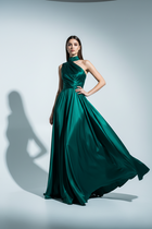 Emerald Green Evening Dress